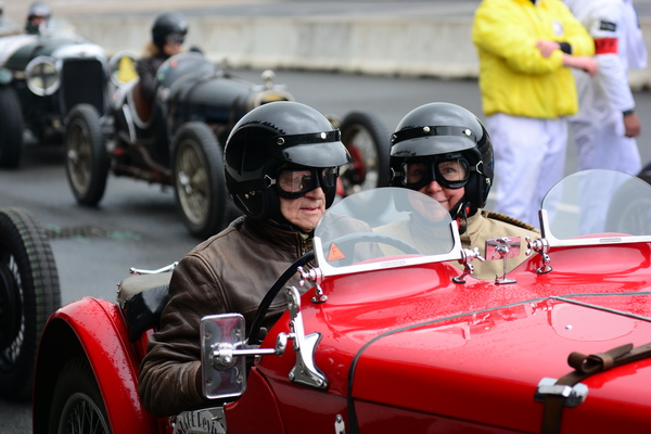 Gute Laune im Cockpit - 4. Montlhéry Vintage Revival 2017