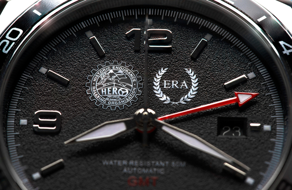 Bild: HERO-ERA Uhr der Schweizer Manufaktur Alatron - Bereit für die nächste Lejog-Rallye