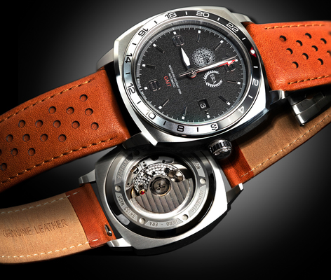 Image: HERO-ERA watch from Swiss manufacturer Alatron - Classic color combination