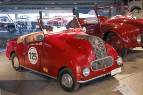 HG Giessmann Cabrio (1946) - Kleinstwagen aus der Schweiz, Prototyp mit 350 cm3 - Microcars-Sonderschau Pantheon 2022/2023