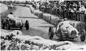 HWM Alta F2 (1950) - beim Grossen Preis von Genf, hinter dem Simca-Gordini von Trintignant