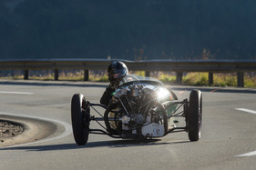 Hale Morgan 3-Wheeler (1934) - am Bergrennen Bernina Gran Turismo 2021