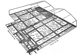 Hallenplan - Genfer Autosalon 1950