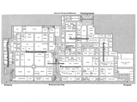 Hallenplan - Genfer Autosalon 1968