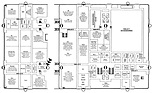 Hallenplan/Übersichtsplan Genfer Autosalon 1984 mit den wichtigsten Neuheiten - Genfer Automobilsalon 1984