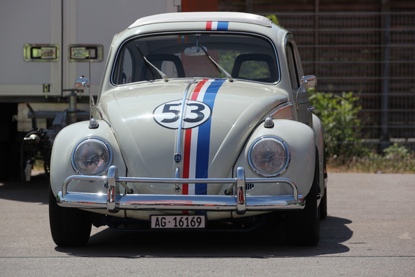 Hallo Herbie, der VW Käfer wie aus dem Film - 3. Youngtimer- und Classictreffen Pratteln am 15. Juli 2018