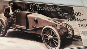 Handbemalte Werbeplakate - Besuch in Jay Lenos "Garage"
