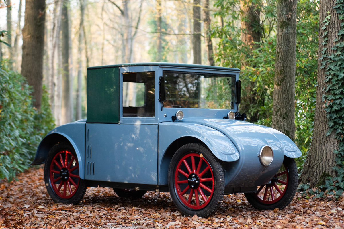 Hanomag 2/10 PS 'Kommissbrot' (1928) - rechts gab es keine Türe