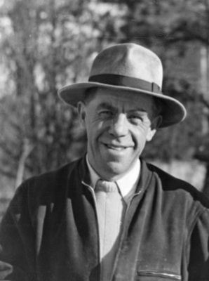 Bild: Hans Berger, einer der deutschen Campingpioniere, gestorben 1966
