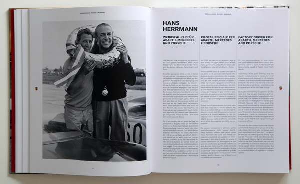 Hans Herrmann - Buch „Abarth - Racing Cars • Collection 1949 - 1974“