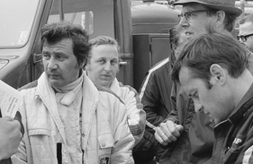 Hans Herrmann und Kurt Ahrens am 1000km Rennen Nürburgring 1970