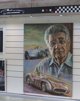 Hans Herrmann zum Mitnehmen – Oldtimer Treff Motorworld Böblingen 2025