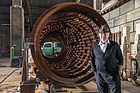Hans Heyer im Werk Mönchengladbach