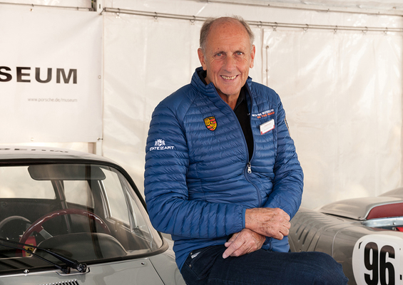 Bild: Hans-Joachim Stuck beim Roßfeldrennen 2016