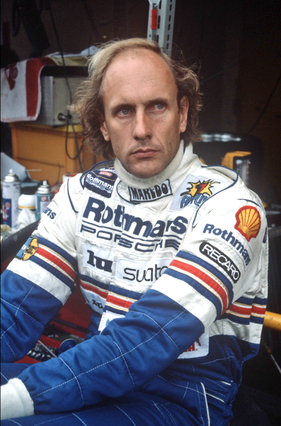Bild Hans-Joachim Stuck - deutscher Rennfahrer - fuhr in der Formel 1 und gewann 1986/1987 Le Mans
