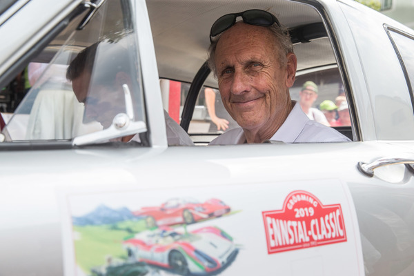 Image: Hans Joachim Stuck in a Porsche - Ennstal-Classic 2019