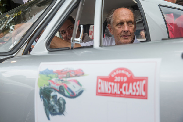 Hans Joachim Stuck wartet auf den Start - Ennstal-Classic 2019