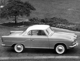 Hansa 1100 Coupé (1959) - typische Stilelemente der Fünfzigerjahre