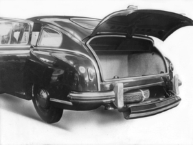 Hansa 1800 (1951) - Internationale Automobilausstellung (IAA) in Frankfurt 1951 - Kofferraum Hansa 1800 (1951) - Internationale Automobilausstellung (IAA) in Frankfurt 1951 - Kofferraum