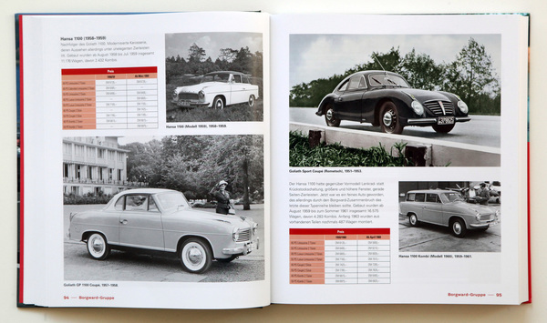 Hansa - Buch "Deutsche Autos – 1945-1975"