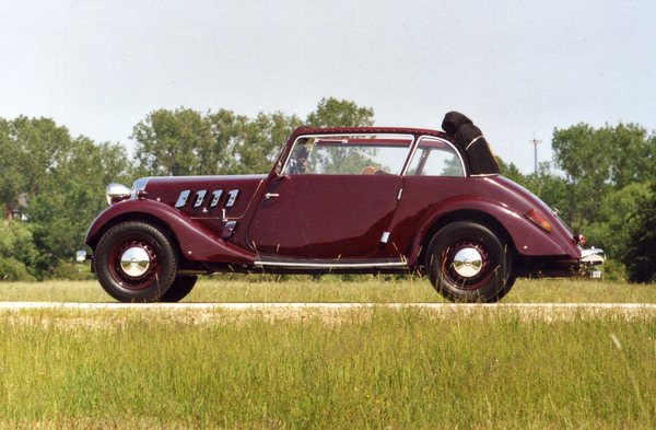Hansa Lloyd 1100 Cabriolet (1937) - vorgesehen für die Versteigerung der Oldtimer Galerie in Toffen am 26. April 2014