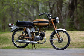 Harley-Davidson Aermacchi M65S Sport Leggero (1970) - angeboten als Lot 127 an der Bonhams The Greenwich Auction am 4. Juni 2023