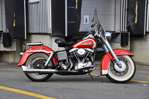 Harley-Davidson FLH 1200 Electra Glide (1969) - als Lot 134 angeboten an der Frühlingsversteigerung der Oldtimer Galerie Toffen am 25. März 2023