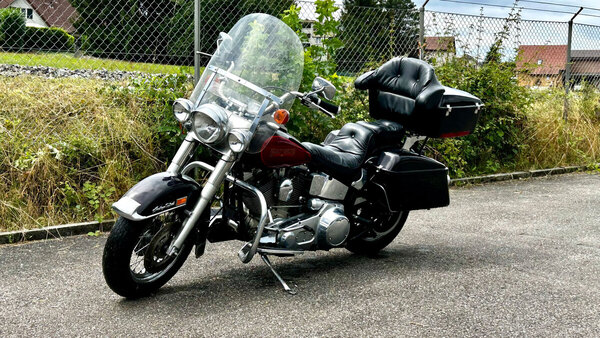 Bild: Harley-Davidson FLSTC Softail (1987) als Lot 6 am 13. September 2025 bei Emil Frey Classic Auctions