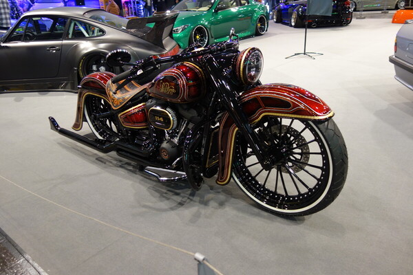 Harley-Davidson Heritage La Diosa (2023) – eines von sehr wenigen Motorrädern – Essen Motor Show 2023
