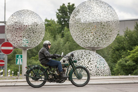 Harley-Davidson J (1922) – Luzern to Basel Veteran Run 2024