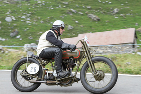 Bild Harley Davidson J Racer (1928) - Memorial 100 Jahre Klausenrennen am 6. August 2022