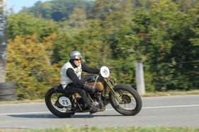 Harley Davidson J von 1928 - Memorial Bergrennen Opfertshofen "Rendezvous am Kleinen Klausen" 2021