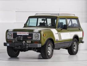 Harvester International Scout II Special (1974) - als Lot 67 angeboten an der Dorotheum-Auktion "Klassische Automobile" am 1. Juli 2023