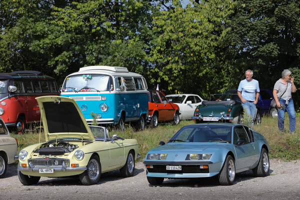 Hauptsache Sechszylinder - MGC und Renault-Alpine A310 - Lägern Classic 2024