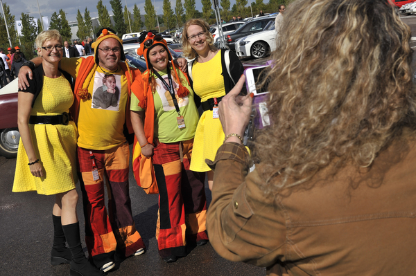 Hauptsache, das Outfit stimmt … - am letzten Tag der Creme21 2015 in Leipzig