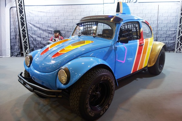 Hazard Streaker auf dem Stand von Sidney Industries - Essen Motor Show 2022