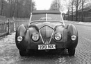 Healey 2,4 Litre (1947) - Vorderansicht des Sportwagens