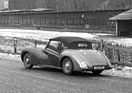Healey 2,4 Litre (1947) - der Demonstrator beim Werk in England