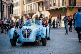 Healey 2400 Silverstone (1949) - an der Mille Miglia 2014