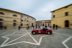 Healey 2400 Silverstone (1950) - an der Mille Miglia 2014