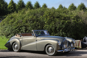 Healey Abbott Convertible (1953) - frühes Auto von Donald Healey mit Spezialkarosserie - 21. Classic-Gala Schwetzingen 2025