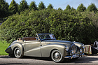 Healey Abbott Convertible (1953) - frühes Auto von Donald Healey mit Spezialkarosserie - 21. Classic-Gala Schwetzingen 2025
