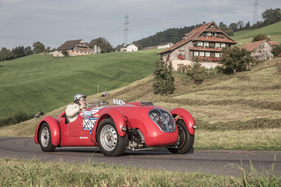 Healey Silverstone (1950) - am Michaelskreuzrennen 2014