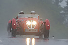 Healey Silverstone (1950) - am Start in der Rennwagenklasse  - Gaisbergrennen 2013 - Berglauf auf den Gaisberg am Freitag