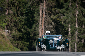Healey Silverstone (1950) an der Arosa ClassicCar 2013 - Arosa Classic Trophy