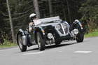 Healey Silverstone (1950) mit Startnummer 219 an der Arosa ClassicCar 2011 (1950)