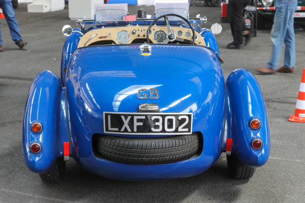 Healey Silverstone (1951) - Ersatzreifen als Stossfänger - Old Wheels Biel-Bienne 2025
