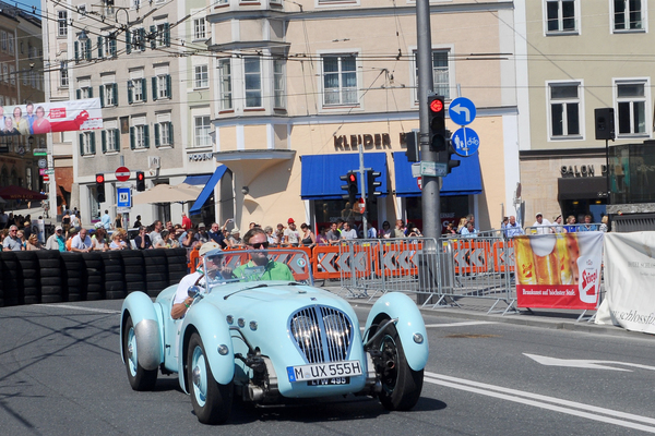 Healey Silverstone 2,4 Sports (1951) - am Gaisbergrennen 2015