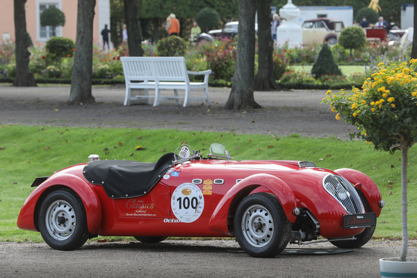 Healey Silverstone E (1950) - nur 105 Exemplare entstanden bis 1954 - 19. ASC Classic-Gala Schwetzingen 2023