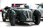 Bild: Healey Silverstone an der Dolder Classics vom Juni 2013 - rarer englischer Sportwagen, der im Rennsport sehr erfolgreich war